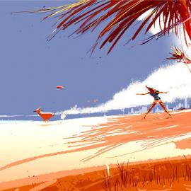 Pascal Campion温暖浪漫的插画欣赏