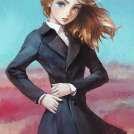 Arata Yokoyama女孩肖像插画欣赏