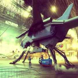 Evgeny Kazantsev科幻插画