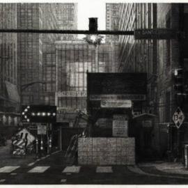 TAYLOR MAZER的针管笔绘画作品