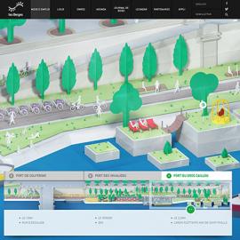 26个创意插画背景的网页设计欣赏
