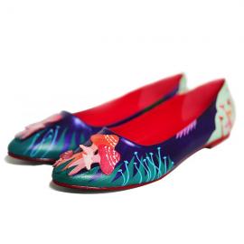 孔孔惟的原创手绘手工鞋