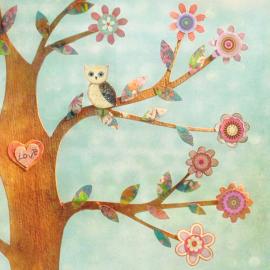 生活是充满色彩的花朵