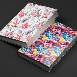 3D Mushrooms 插画