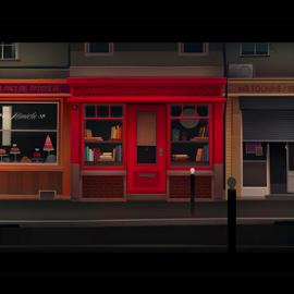 “Somewhere Else”插画
