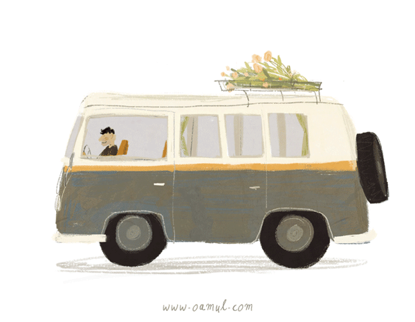 卤猫Oamul Lu的插画世界