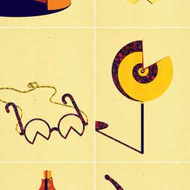 立陶宛插画“消减”印刷系列