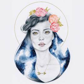 美国艺术家Hallie Elizabeth插画赏析