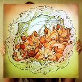 Alice Macarova手绘插画