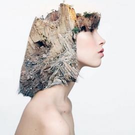 插画与摄影融为一体