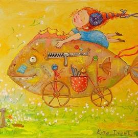 油画风的童话世界