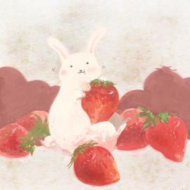 日本插画师井上瞳温馨作品欣赏