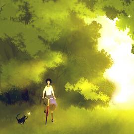 四季如风唯美插画欣赏