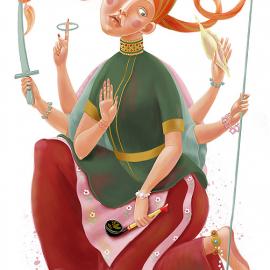 俄罗斯自由插画师Julia Valeeva作品