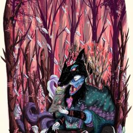 墨西哥插画师 Nijah Lefevre 作品