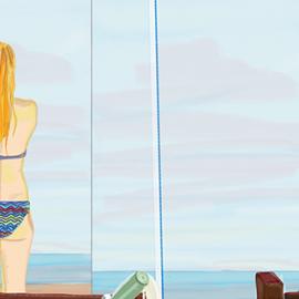 爱尔兰自由插画家 nerosunero 人物插画作品