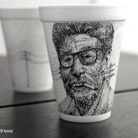 Boy Obsolete 纸杯涂鸦