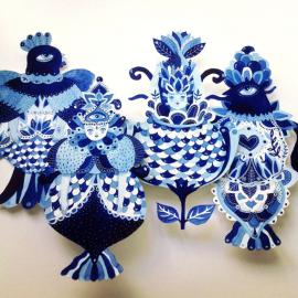 Aitch插画作品The Blue Period