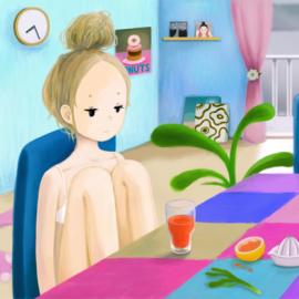 ユカリ 可爱清新的插画作品