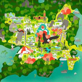 芬兰插画师的“细节姿态”