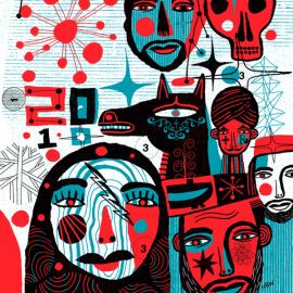 Nate Williams插画作品