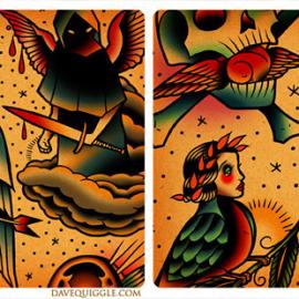 Dave Quiggle插画作品