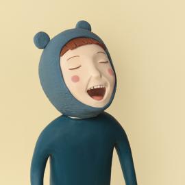 西班牙女艺术家Irma Gruenholz的粘土卡通作品