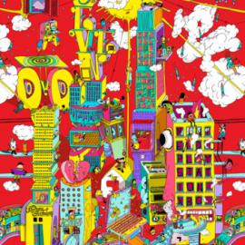 7个景点运动插画欣赏