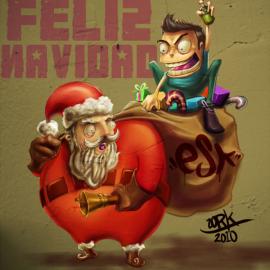 来自于萨尔瓦多的插画师Nestor David Marinero Cervan