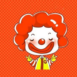 可爱的剪刀手动漫人物作品