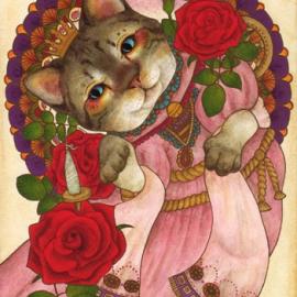 はる的复古动物插画