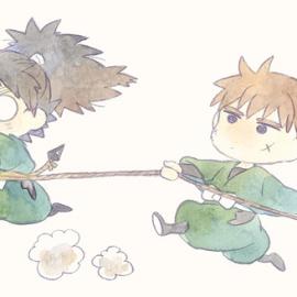 忍者乱太郎 同人水彩漫画