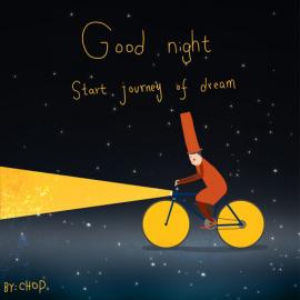 月亮先生晚上好――CHOP插画作品欣赏