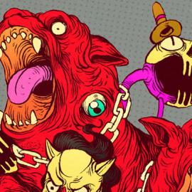 墨西哥的插画师Raul Urias的最新插画作品