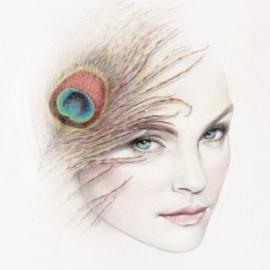 bec winnel 彩铅勾勒的优美插画