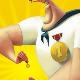 Denis Zilber的超人风格插画设计欣赏