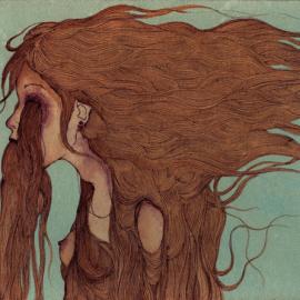 诡异插画作品 By 插画师Alice Seghetti