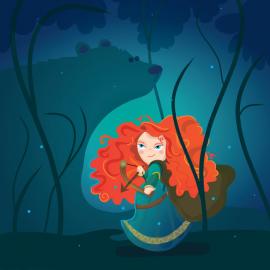 哥斯达黎加mjdaluz卡通插画作品欣赏