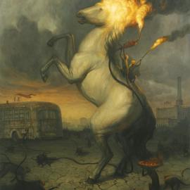 Martin Wittfooth 超现实主义插画作品