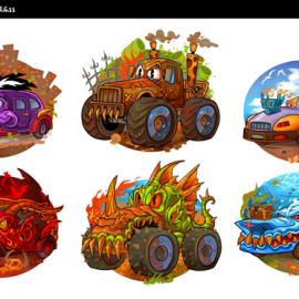 诺福克岛Garvals精彩插画作品