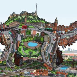 英国andycouncil精彩恐龙插画作品