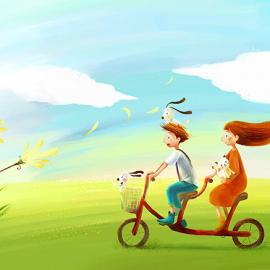 July Tistory插画作品