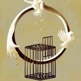 Narm插画作品：泰国的佛教