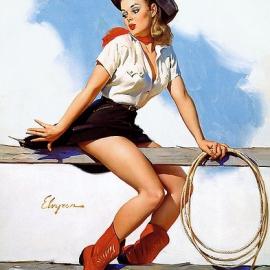 vintage 复古插画作品