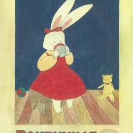 韩国插画家Lapinfee的小兔子