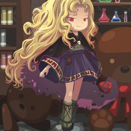 女巫季节 插画作品欣赏