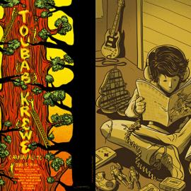 James Flames的插画及海报作品