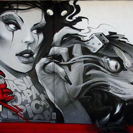 迸发中的色彩-国外涂鸦作品欣赏