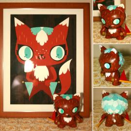 美国crowded-teeth插画作品