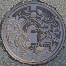 令人叹服的日本井盖设计《 Japanese Manhole Cover 》